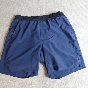 Ten Thousand Shorts Large Blue Pockets Drawstring 7" Interval Lined